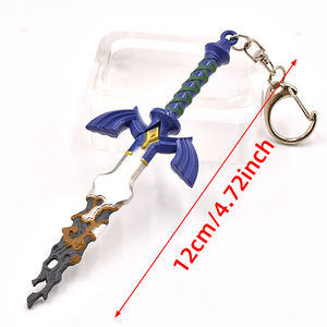 Nouveau Design Anime jeu Zeldas porte-clés larmes du royaume héros modèle pendentif Anime porte-clés pour les cadeaux des fans taille 12cm - Product Image 4