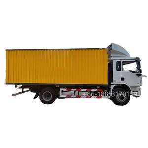 Nuevo usado 8 10 12 15 toneladas Shacman L3000 LHD RHD 6 ruedas diésel <span class=keywords><strong>caja</strong></span> furgoneta 4*2 4*4 rueda motriz <span class=keywords><strong>cerrada</strong></span> camión de carga para la venta - Product Image 1