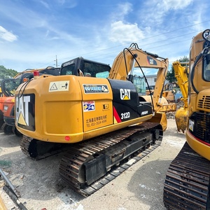 Excavatrice hydraulique sur chenilles Caterpillar 312D d'occasion, presque neuve, économe en carburant et puissante, 12 tonnes, pour projets de construction - Product Image 3