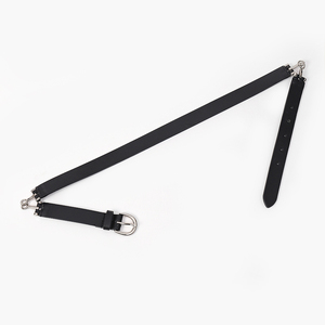 Cinturón de cuero de PU de moda simple unisex con hebilla de aleación de lujo/diseño informal para ropa informal de negocios y pretina de vestir - Product Image 2