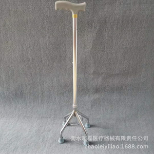 Bastón retráctil de cuatro puntas de aleación de aluminio, bastón de cuatro patas, ayuda para caminar de cuatro puntas. - Product Image 2