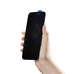 <span class=keywords><strong>Pellicola</strong></span> Protettiva in Vetro Temperato 9H con Colla Completa per iPhone 15 16 Pro Max, Anti-Spia, Privacy, Copertura Totale - Product Image 6