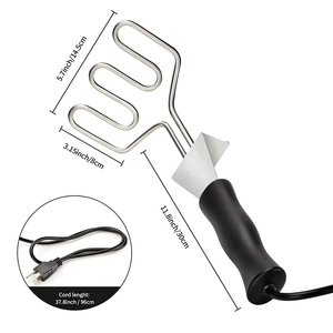 Démarreur <span class=keywords><strong>de</strong></span> barbecue électrique au <span class=keywords><strong>charbon</strong></span> <span class=keywords><strong>de</strong></span> bois, allume-feu <span class=keywords><strong>pour</strong></span> <span class=keywords><strong>cheminée</strong></span>, feux <span class=keywords><strong>de</strong></span> camp, élément chauffant sans fluide - Product Image 4