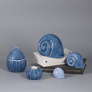 Đại Dương Gốm Bộ Sưu Tập Gốm Vỏ Sứ Cá Và Thuyền - Product Image 4