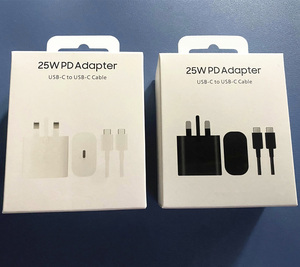 Siêu Nhanh Chóng Sạc Loại C, 25W USB C Tường Sạc, Cổng Kép Nhanh Chóng Sạc Khối Đối Với Samsung Galaxy S22/S22 Siêu/S22 +/S21 - Product Image 2