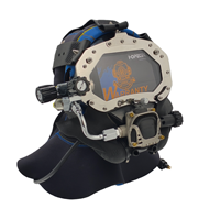 Masque de plongée HT-301, casque de plongée, équipement de plongée, masque de sauvetage pour la plongée commerciale