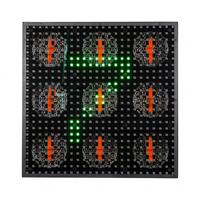 Projecteur LED RGB à 9 têtes à effet matriciel, type araignée, DMX512, pour DJ, bar et scène, intensité réglable, fixation suspendue, vente en gros usine