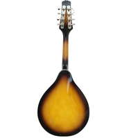 Instrument folklorique Mandala Sunset Black Mandoline à huit cordes Instrument occidental Mandala Guitare