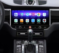Krando 12,3 pulgadas Android navegación coche estéreo REPRODUCTOR DE DVD para Porsche Macan 2010-2016 Instalación de tablero pantalla dividida DSP