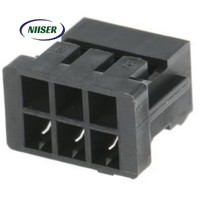 Boîtier de connecteur femelle Hirose DF11 série DS, pas de 2,0 mm, double rangée, 4-40 broches, avec bornes à sertir, compatible usage industriel