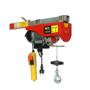 1000KG Drahtlose Fernbedienung Mini Micro Wire Rope Electric Hoist