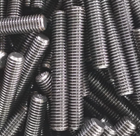 All Threaded Rod Alloy Steel Black Finish Metric&inch Size All Thread Stud Bolt for Construction Machinery Industry