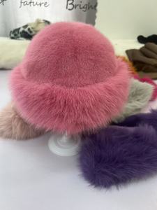 Mới Sang Trọng Nhân Tạo Lông Chồn Lạnh Bằng Chứng Dày Xô Mũ Mông Cổ Ấm Tai Bảo Vệ Xô Mũ - Product Image 6