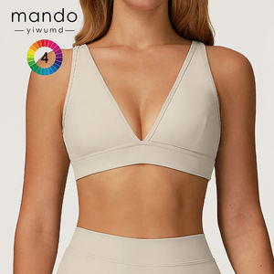 Nouveau <span class=keywords><strong>soutien</strong></span>-<span class=keywords><strong>gorge</strong></span> <span class=keywords><strong>de</strong></span> yoga sans dos, logo personnalisé sur le devant, <span class=keywords><strong>soutien</strong></span>-<span class=keywords><strong>gorge</strong></span> <span class=keywords><strong>de</strong></span> <span class=keywords><strong>sport</strong></span> en nylon <span class=keywords><strong>de</strong></span> haute qualité pour femmes, pour l'été - Product Image 2