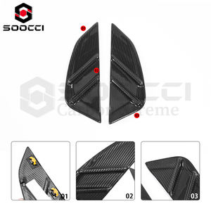 Set Trim ventilasi Fender samping gaya MP serat karbon kering untuk BMW G80 G81 M3 G82 G83 M4 Kit spidol insang samping <span class=keywords><strong>M</strong></span> Performance - Product Image 2