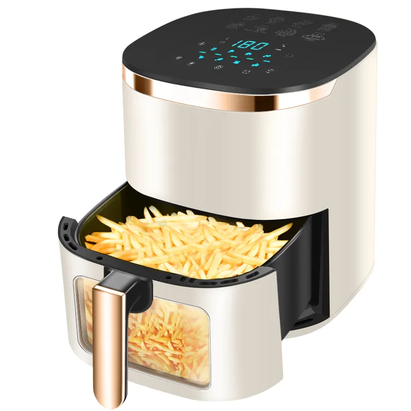 7l Air Fryer Smart Touch Control Electric Cooker Oven Stainless Steel Food Grade No Oil Digital Air Fryer