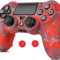 Housse de protection pour manette de jeu, coque de protection en silicone souple pour PS4 Playstation 4, accessoires de jeu