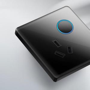 Interruptor de Pared de Vidrio Templado Moderno, Control Táctil, Z-Wave, 4 Canales, 4 Vías, IP20, Rojo, Aplicación Smart Life, Wi-Fi, Grupo YuHe, 10A, 230V - Product Image 4