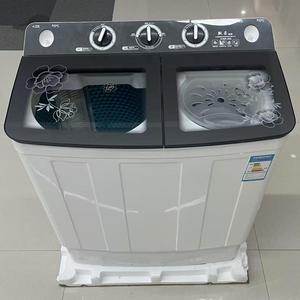 10kg Semi-automatic Double Bucket <strong>Washing</strong> <strong>Machine</strong> Large Capacity Household Parallel bar <strong>Top</strong> <strong>Load</strong> Cleaning and Drying 15kg 8kg - Product Image 1