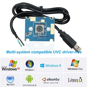 <span class=keywords><strong>Webcam</strong></span> 1/4 "Cmos Ov5640 Mini module de caméra USB 5mp avec objectif grand angle autofocus HD Modules de caméra Cmos pour la vidéosurveillance - Product Image 5