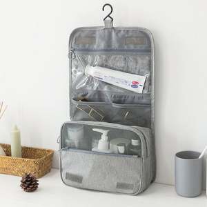 Toiletry <b>Bag</b> <b>Travel</b> <b>Bag</b> with Hanging Hook Water-resistant <b>Makeup</b> Cosmetic <b>Bag</b> <b>Travel</b> Organizer for Accessories, Shampoo - Product Image 2