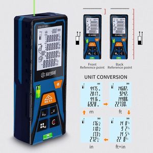 Factory Price <strong>Wholesale</strong> Pocket <strong>Laser</strong> Distance Meter 120m LCD Display <strong>Green</strong> <strong>Laser</strong> Meter with Bubble Levels for Construction - Product Image 6