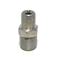 159239 sumber pabrik selang semprot konektor fitting 3/8 "by 1/2" selang pasangan puting ganda untuk senapan koneksi barel