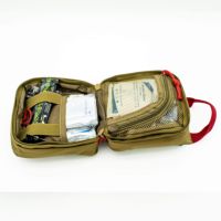 Kit de survie traumatique fournitures médicales d'urgence trousse de premiers soins avec garrot sac de Kit de survie Portable médical