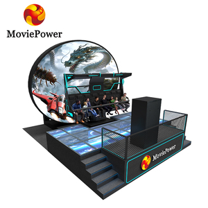 Cine Volador LED con Domo, Simulador de Montaña Rusa de 180 Grados, Teatro de Vuelo 9D, Parque Infantil Interior, Equipo de Cine con Películas en Domo 7D - Product Image 1