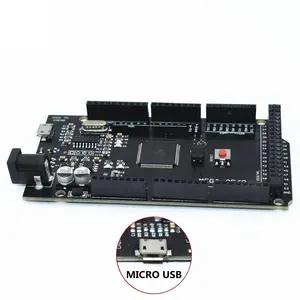 Mega 2560 R3 for CH340G/ATmega2560-16AU MicroUSB. With Bootloader