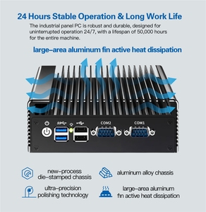 4/8/<span class=keywords><strong>16GB</strong></span> <span class=keywords><strong>DDR4</strong></span> <span class=keywords><strong>RAM</strong></span> Industrial X86 Mini PCs tertanam dengan AU/US/CN/EU colokan 4 Ethernet N100 DP + HDMI rilis baru - Product Image 6