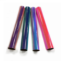 Rollo de Vinilo Adhesivo de PVC Holográfico |   Película Adhesiva Reflectante para Manualidades |   Impermeable para Máquinas de Corte Cricut Silhouette