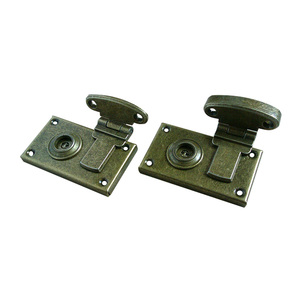 fashion design hot sell flight hardware tool box plastic small mini metal hard case key safe box lock jewelry box latch