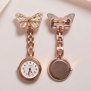 Fashion Design Quartz Pocket Watch with 40.3mm Alloy Case-Unique Wall Silicone Strap Clock for Men and Women - Product Image 2