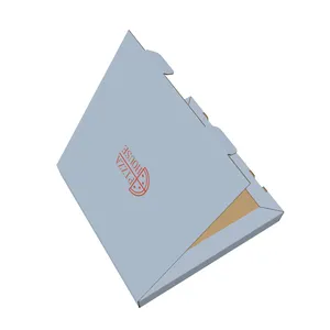 Vente en gros impression bon marché papier recyclé design ondulé alimentaire, boîtes de papier ondulé brun avec votre propre logo/