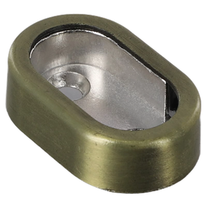 Wardrobe Rail Support <b>Clothes</b> Tube Support Hanging Rail Tube Holders Wardrobe Zinc Alloy Oval Tube Support Bracket - Product Image 6
