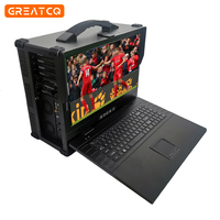Ordinateur industriel robuste GreatCQ 17,3 pouces, processeur I5/i7/i9, système d'exploitation Linux portable, châssis de qualité militaire en stock