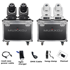 BPM-Spots 100 Battery &amp; <strong>Wireless</strong> <strong>DMX</strong> 100W LED Spot <strong>Moving</strong> <strong>Head</strong> <strong>Light</strong> Battery Powered Stage <strong>Light</strong> Wedding DJ Club Events - Product Image 5