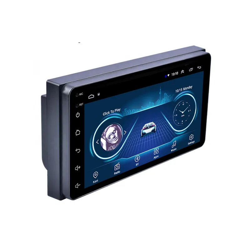 Wanqi 7 дюймов Android 11 автомобильный dvd мультимедийный плеер Радио Видео Аудио Стерео gps навигационная система головное устройство для Toyota универсальное