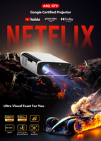 YDH-A9pro 2026 Nouvelle Arrivée 1850ANSI Android 14 Officiel GTV Auto Focus 2+32G LED Projecteur Portable Haut de Gamme pour la Maison et l'Extérieur