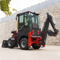 Heißer Verkauf: Hyundai Baggerlader 4x4 mit mechanischem Shuttle – Mini-Traktor-Baggerlader für Logistik und Lagerhaltung