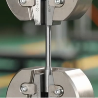 Testeur universel électronique servo 10kN pour essais de traction, compression, flexion, décollement et module d'allongement sur métal, plastique, bois et caoutchouc