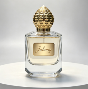 Tapa de Perfume de Aleación de Zinc con Forma de Piña de Lujo al por Mayor, Tapa de Botella de Perfume de <span class=keywords><strong>Zamak</strong></span> con Forma Irregular FEA15, Logotipo Personalizado al por Mayor - Product Image 1