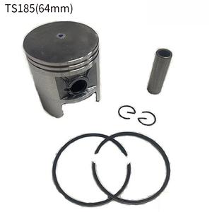 Pièces de piston de moteur de moto pour Suzuki TS185, diamètre du cylindre 64 mm, piston et segments, accessoires de scooter - Product Image 2