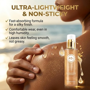Dry Oil Vegan Shiny <b>Makeup</b> Body Face Hair Oil Shimmer Dry Oil - Product Image 3