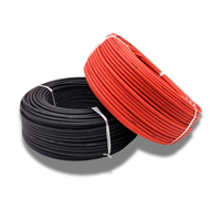 Câble cc 6mm Pv fil 6mm câble électrique câble photovoltaïque en cuivre étain pour panneau solaire