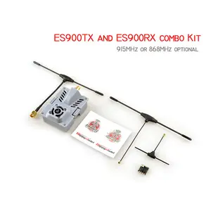 Happymodel Es900tx Es900rx 915MHz/868MHz Expresslrs RF Módulo Receptor Set para Dron FPV de largo alcance
