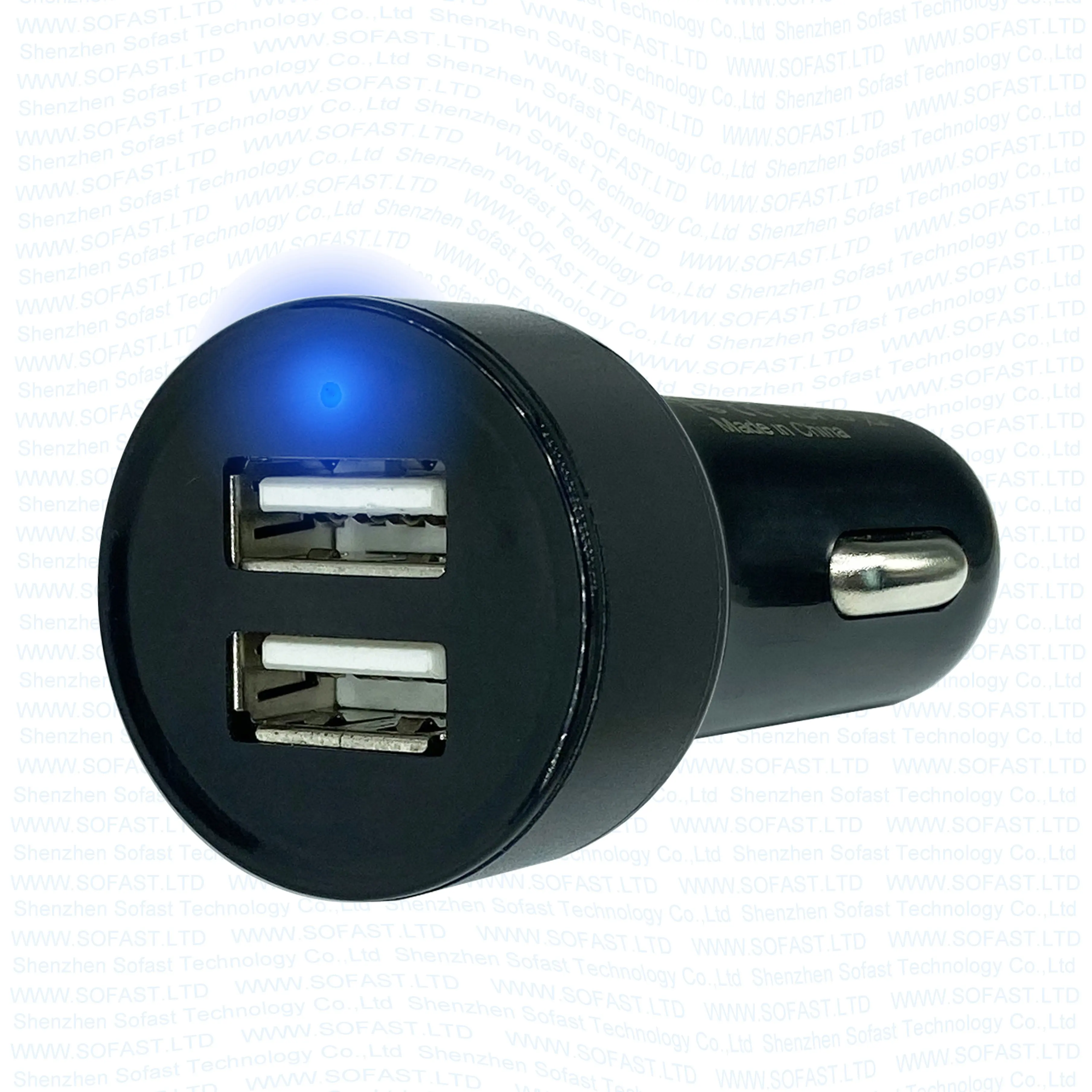 2 USB-Anschluss 3.1 ein intelligentes Auto ladegerät für Handy-Auto lade zubehör Dual-USB-Auto ladegerät Adapter