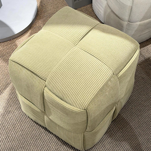 Taburete de almacenamiento de terciopelo multicolor de lujo moderno para sala de estar, pasillo y dormitorio, venta al por mayor de fábrica - Product Image 1