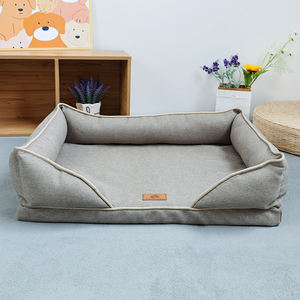 Lujo felpa suave calmante Donut perro cama Dropshipping lavable <span class=keywords><strong>Extra</strong></span> grande perro sofá gato redondo camas para mascotas - Product Image 2